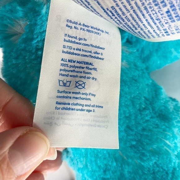 BUILD A Bear Cakes N Treats Bear Blue Sprinkles Cupcake 16" Plush Stuffed Animal - Picture 14 of 16